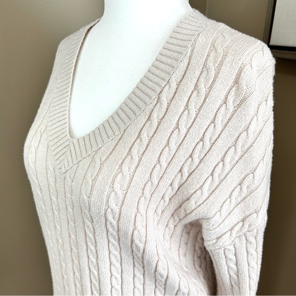 NWT V-Neck Sweater - Happily Grey - Picture 3 of 8
